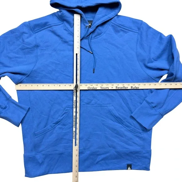 NWOT American Giant Men's Classic Pullover Hoodie Bright Cobalt Blue XXL - Picture 4 of 7